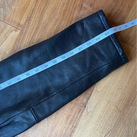 Vintage London Fog Leather Car Coat Jacket - Picture 12 of 14